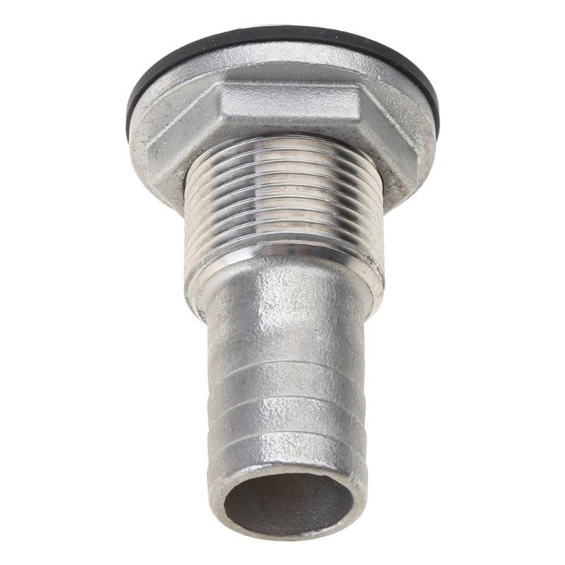 Boat Marine Drain Vent Yacht Water Outlet Port Bilge Drain Vent 316 Stainless Thru-Hull Valve Fitting 1 3/4 3/8 1/2Inch