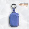 For Lexus Es240 Es350 Rx270 Rx350 Car Key Case Auto Smart Remote Suede Keychain Cover Shell Accessories Protector