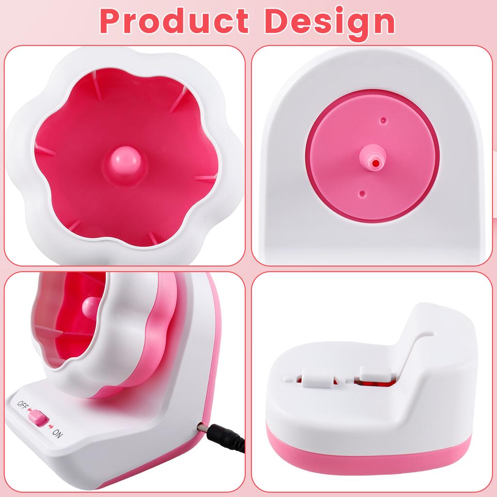 Electric Bead Spinner Automatically Clay Bead Spinner Fast Efficient Beading Bead Spinner Machine For DIY Bracelets Necklaces
