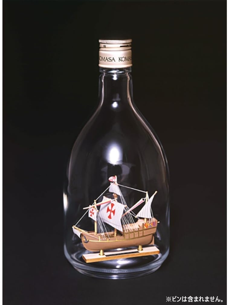 Woody Joe Ship in a Bottle No.2 Santa Maria Wooden Model Assembly Kit (Ship)