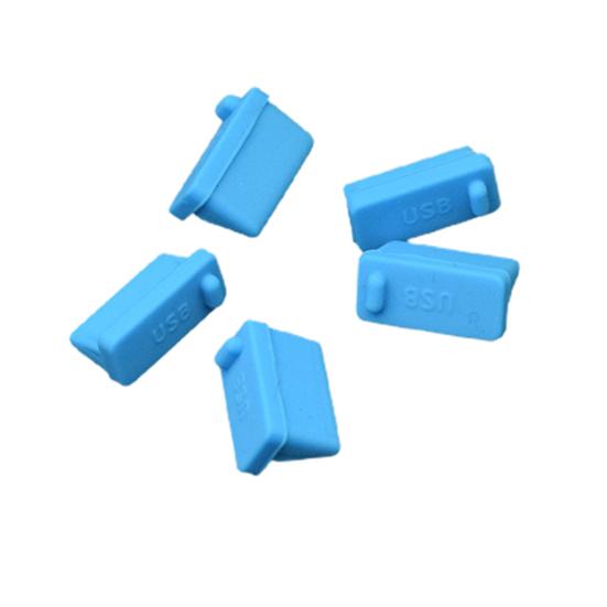 5Pcs Dustproof Standard USB 2.0/3.0 Dust Plug Port Charger Cover for PC Notebook