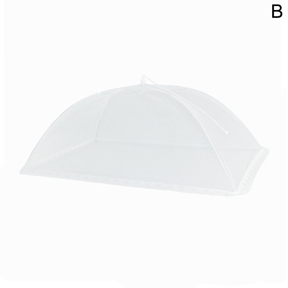 Large pop-up white mesh food cover tent - foldable and washable suitable for outdoor picnics barbecues and parties Accessaries