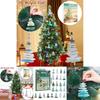 Christmas Tree Holiday Gift Set With Acrylic Ornaments For Family Festivities