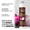 Onion Black Seed Hair Oil-Prevending Hair Breakage-Strength Hair-Essentail Oils Boosts Shine-Suitable For All Hair Types, 15ml