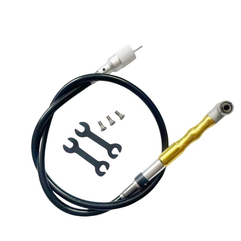 90 Degree Air Grinder Pneumatic Tool Electric Grinder Transfer Head Part Mini Grinder Grinding Polishing Tool Set