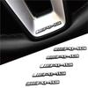 Aluminum Car Speaker Audio Badge Emblem Sticker For Mercedes Benz AMG Smart W205 C300 W203 W206 W108 W124 W126 W140 W168 W169
