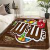 Carpet M&M Candy Snacks Kitchen Mat Kids Room Bedroom Decoration Balcony Anti-Slip Doormat Living Room Alfombra