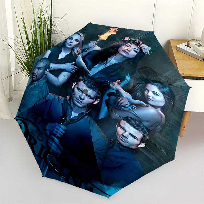 

The Originals, Fantasy Themed Automatic Opening and Closing Umbrella, Compact Travel Umbrella, Lightweight and Portable, Suitable for Beach