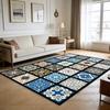 Colorful Ethnic Vintage Carpets Bohemian Living Room Decoration Large Area Rugs Washable Floor Fluffy Mat for Bedroom Bedside