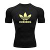 Men's Quick Dry Compression Workout T-Shirt Breathable Stret