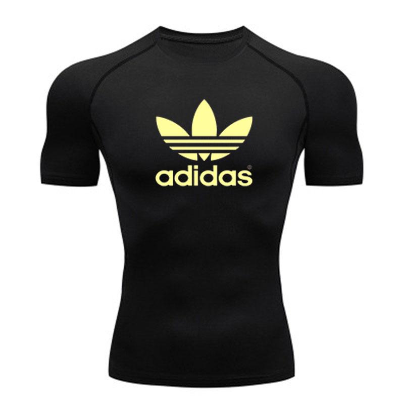 Men's Quick Dry Compression Workout T-Shirt Breathable Stret