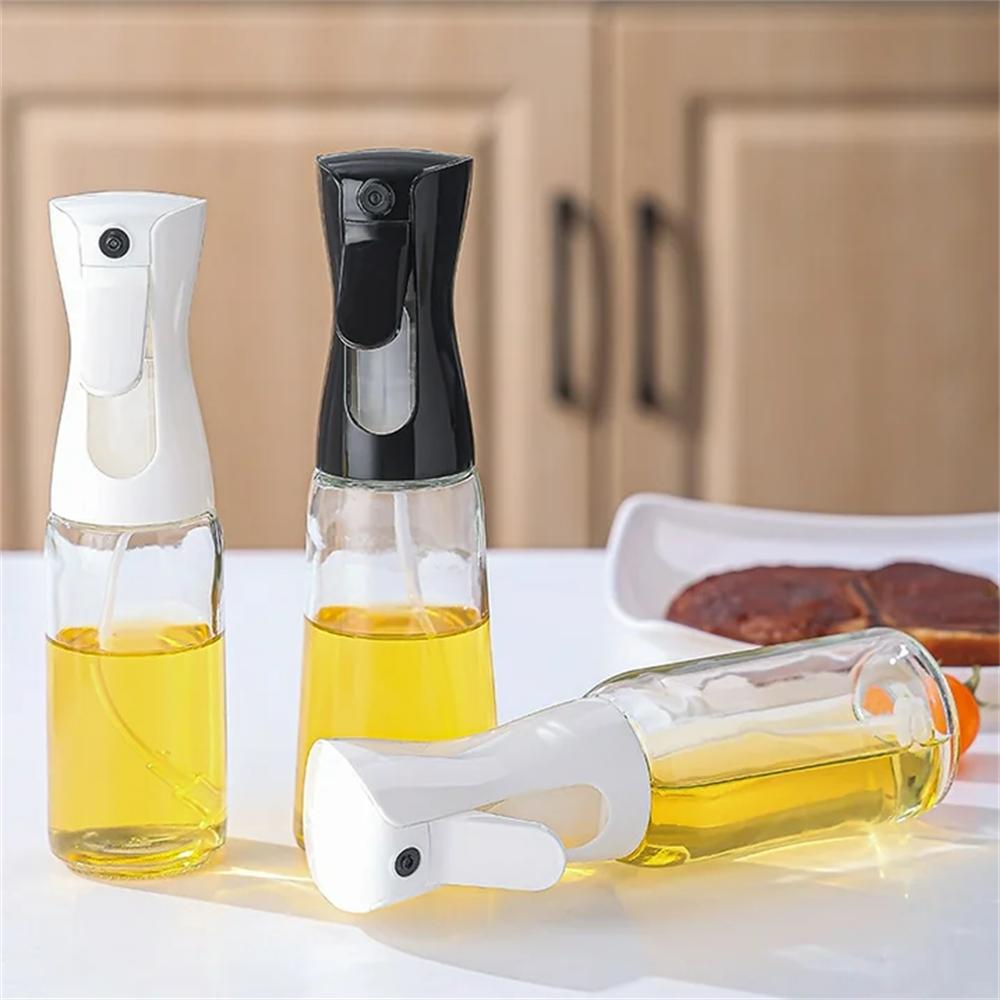 Olive Oil DispenserOil Sprayer for Cooking220300ml Glass Oil Spray BottleFood Grade Oil Dispenser and Oil Sprayer forKitchen