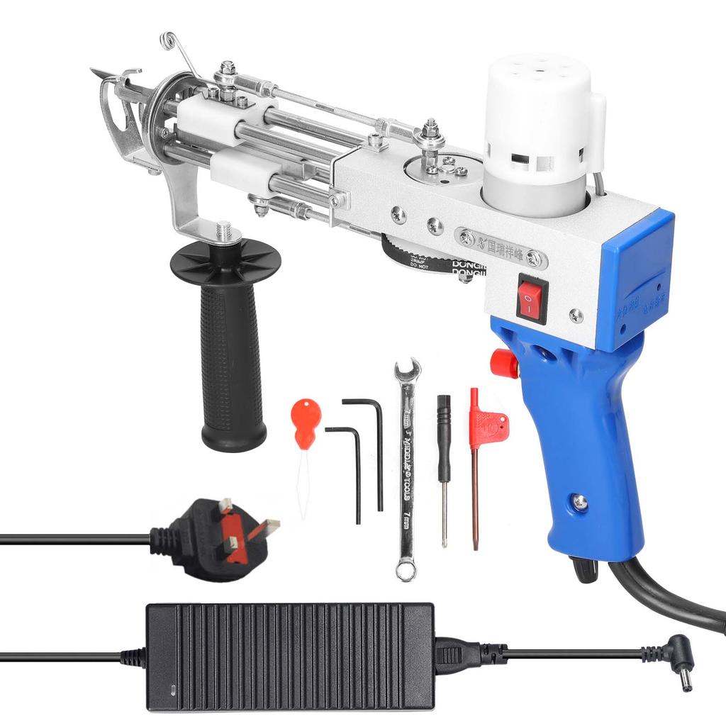 Covor electric Covoare Mașină de țesut Dispozitiv profesional de flocare Instrument de broderie industrială