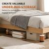 Furniture Lifts 4 Pack, Bed Leg Lifts with Recessed Grip Cup for Under Bed Cleaning and Common Home Furniture Use