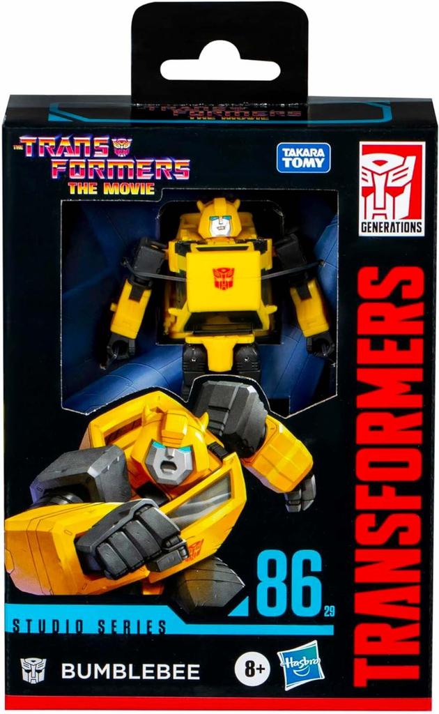 Transformers Generations 2024 Studio Series Deluxe Class #86-29 "Transformers: The Movie" Bumblebee Hasbro TF SS G1 Animated Bumble [Parallel Import]