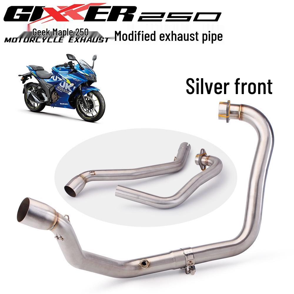 GIXXER250 Non-Destructive Front Exhaust Pipe
