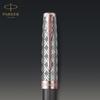 PARKER Parker Fountain Pen Sonnet Premium Metal & Gray PGT Fine 18K Gold Nib In Gift Box, Regular...