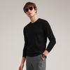 Men's 100% Wool V-Neck Thin Knit Sweater