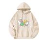 New 2025 Different Couple Outfits Cartoon Sponge Baby Couple Outfits Autumn Outfits Loose Hoodies for Men and Women