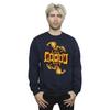 Marvel Mens Guardians Of The Galaxy Groot Inverted Grain Sweatshirt