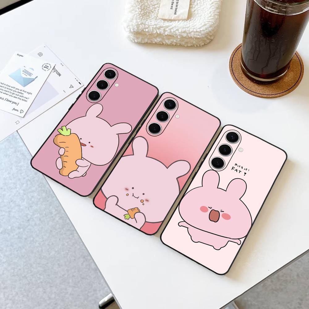 Cartoon A-Asamimichan Phone Case For Samsung S 24 Fe 25 Ultra Plus 20 Lite 21 30 22 23 24 22 Ultra 5G Fundas