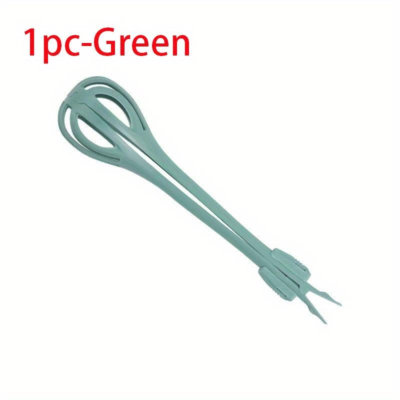 3-In-1 Multifunctional Egg Beater Egg Whisk Hand Mixer Milk Pasta Tongs Food Clips Mixer Manual Stirrer Kitchen Cream Bake Tool