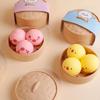 Cute Duang Simulation Stress Relief Big Bun Squishy, Steamed Bun Prank Toy, Creative Slow Rebound Decompression Toy
