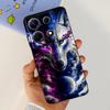 For Infinix Note 30i Case X6716 Stylish Cat Flowers Painted Cover Soft Silicone Phone Case For Infinix Note 30 Pro Note30 Bumper