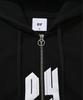 Openyard(Oy) Opyd Logo Hoodie Zip Up-Black