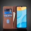 Magnetyczne przyciąganie Skórzane etui do OPPO A15 / OPPO A15s Kabura Flip Cover Etui Portfel Telefon Torby Fundas Coque