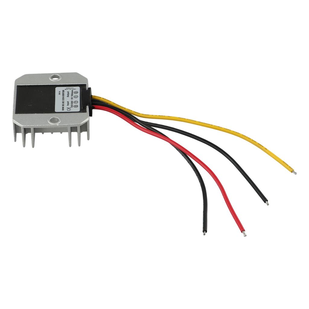 Power Converter Regulator for Efficient Voltage Conversion from 12V/24V to Safe 5V Output IP68 Rated Protection