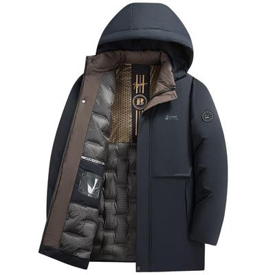 Giacca di Cotone Invernale da Uomo Larga Business Casual Calda Abbigliamento Invernale Giacca di Cotone Uomo