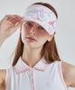 CHUCUCHU Ribbon Visor (Flower Pink) Cbfss-Vht002W