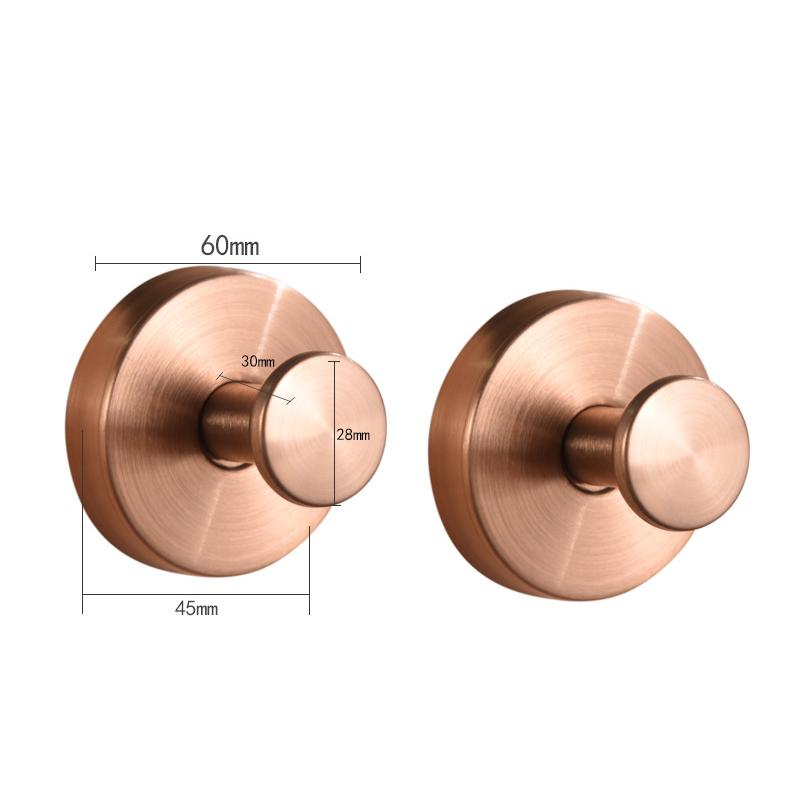 Bathroom Suction Cup Hook Traceless Stainless Steel Kitchen Hooks Hole Free Vacuum Coat Hooks Wall Towel Suctions Cups