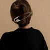 Large Size Safety Pin Hair Claws Silver Hair Accessories Trendy Hairclips  for Party Decoration
