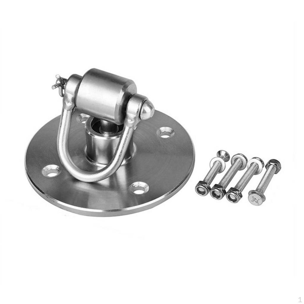 Speed Bag Swivel Ball Bearing Punching Mount Metal for Pugilists, Training
