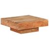 Coffee Table 80 x 80 x 28 cm Solid Acacia Wood
