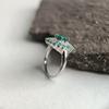 Silver Ring with Natural Agate 2.228ct, Item Weight 6.52 G (2196242)
