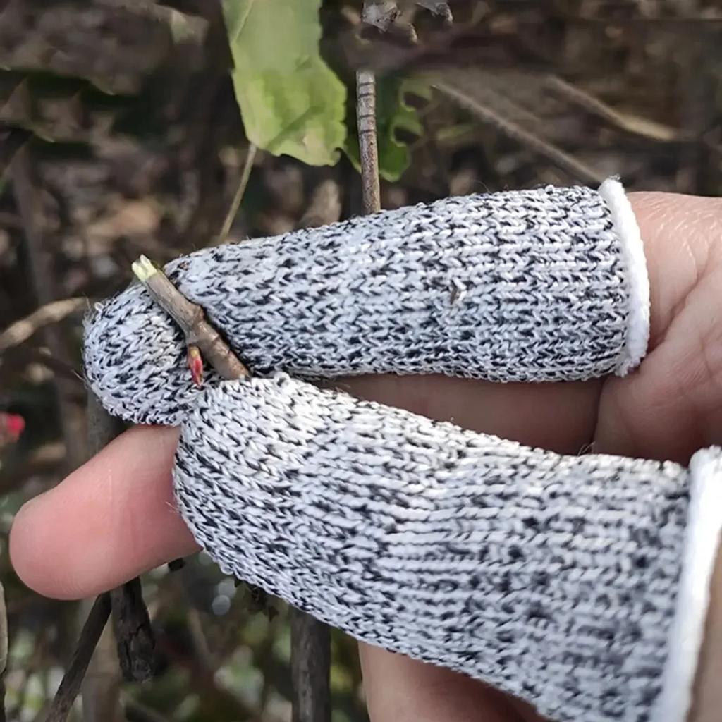 10Pcs 5-level Protection High Performance Anti Cutting Finger Gloves for Outdoor Work In Kitchen