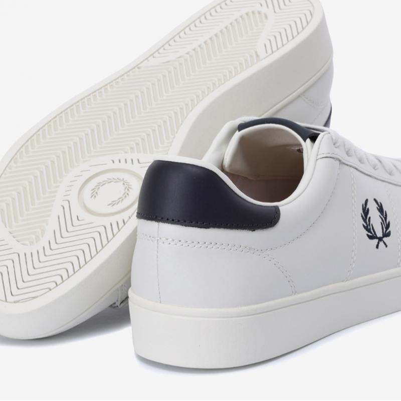 Fred Perry Unisex Leather Sneakers New Spencer Sfpu2414334 254