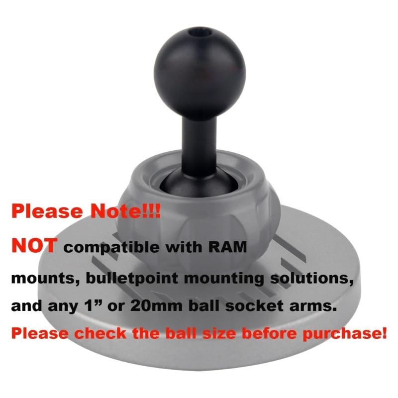 4Pcs Plastic 17mm Ball Adapters Plastic Extension Bar Suitable for Motorcycle Mounts Phone Action Camera Holders