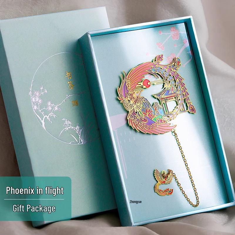Ancient-Style Dunhuang Panda Metal Bookmark: Cultural Gift for Students, Teachers, and Museum Enthusiasts