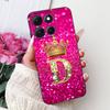 For Motorola Moto G86 Power Case 2025 New Cute Crown Letters Soft Silicone Black TPU Cover For Moto G86 Power 5G Protective Case