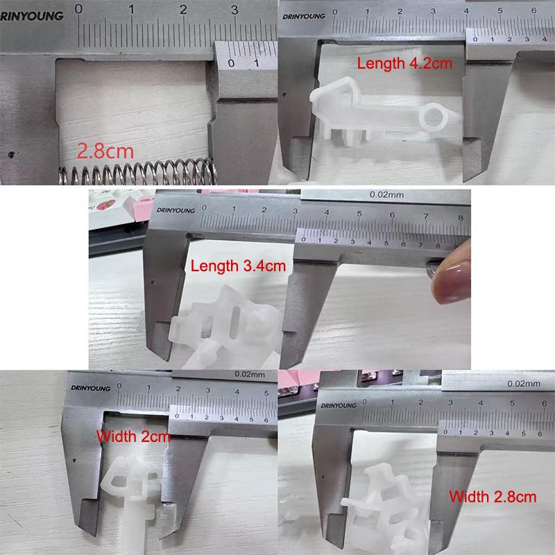 Для Hp M402 403 404 405 305 Защелка бумажного лотка 426 427 329 429 431F 4004D 4104Fdn Зажим ящика бумажного лотка Белая защелка Детали принтера