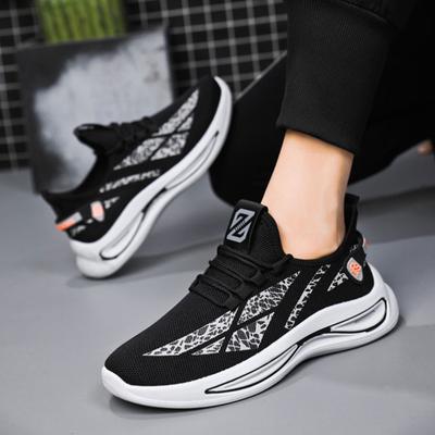 Summer New Men's Single Sneakers Casual Breathable Lightweight Running Sports Shoes