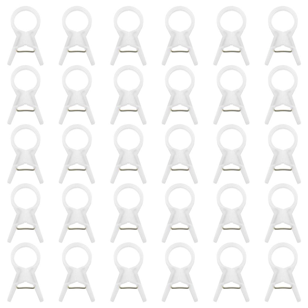 100Pcs Plastic Plant Support Clips Fixing Clips for Garden Tomato Vine Stem Climbing Plants Trellis Support Plant Clip