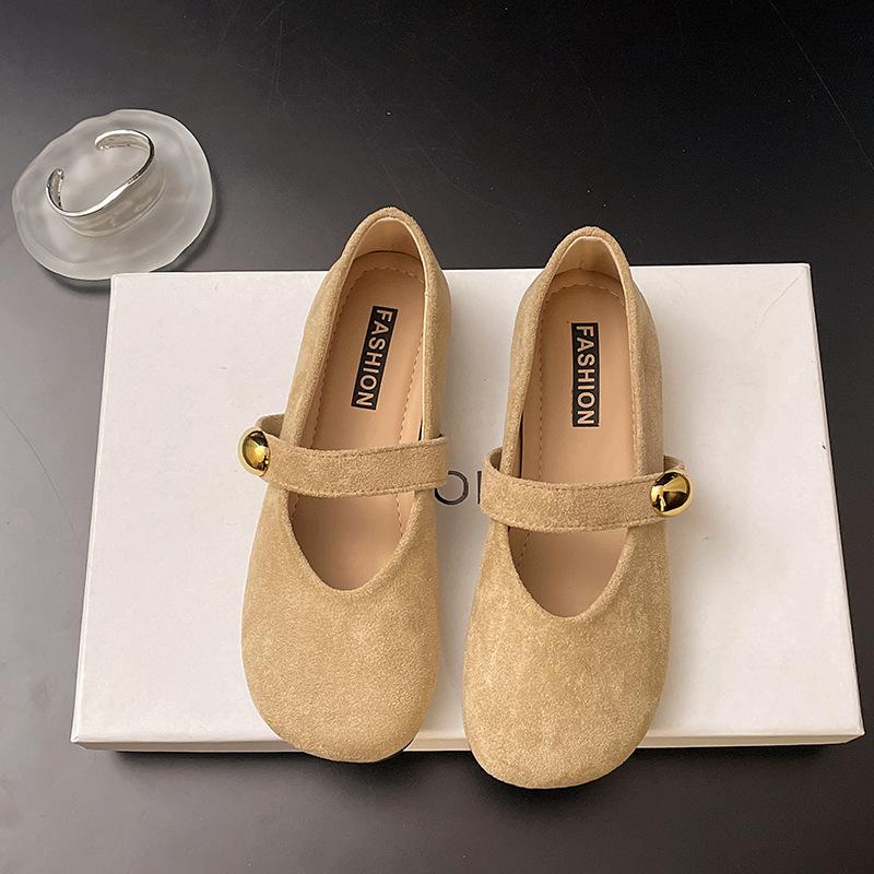 2025 Spring Autumn Footwear Women's Mary Jane Shoes Low Heel Comfortable Pumps Size 35 40 Zapatos De Mujer Ladies Casual Shoes