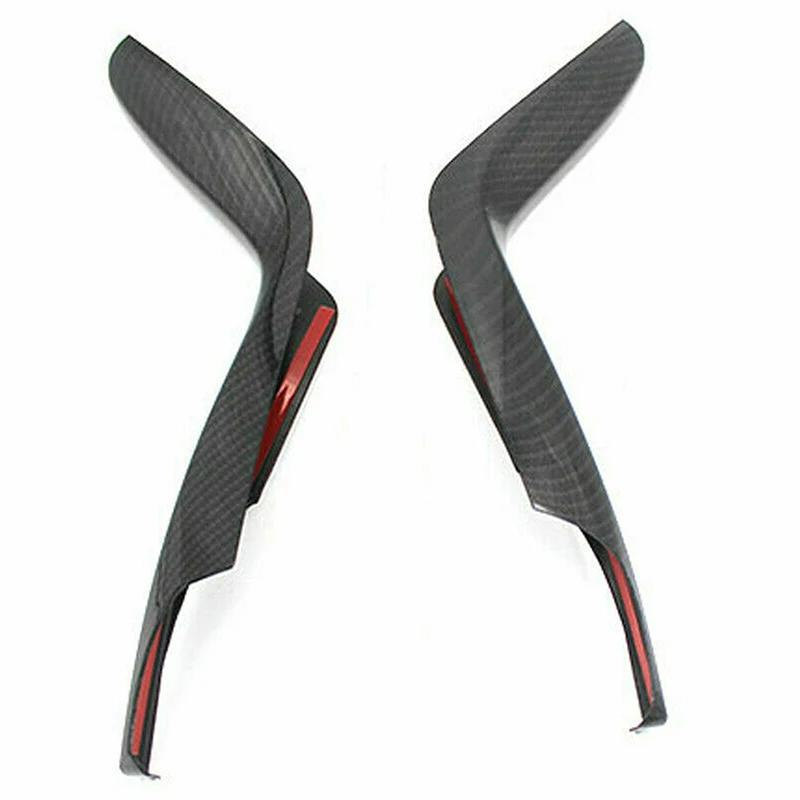 Fits Honda Civic 2016–2021: Gear Shift Panel, Stripe Decorative Sticker, Armrest Box.