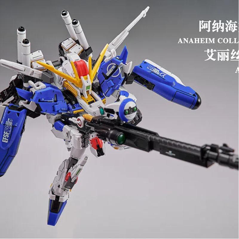 Anaheim Mgsd Exs  Model Kit Alice 01 Type Assemble Desktop Ornament Model Toy Collectible Robot Action Figures Periphery Gifts