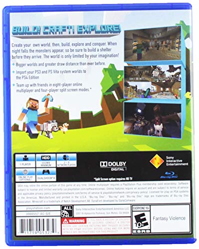 Minecraft PlayStation 4 Edition (Imported: North America) - PS4